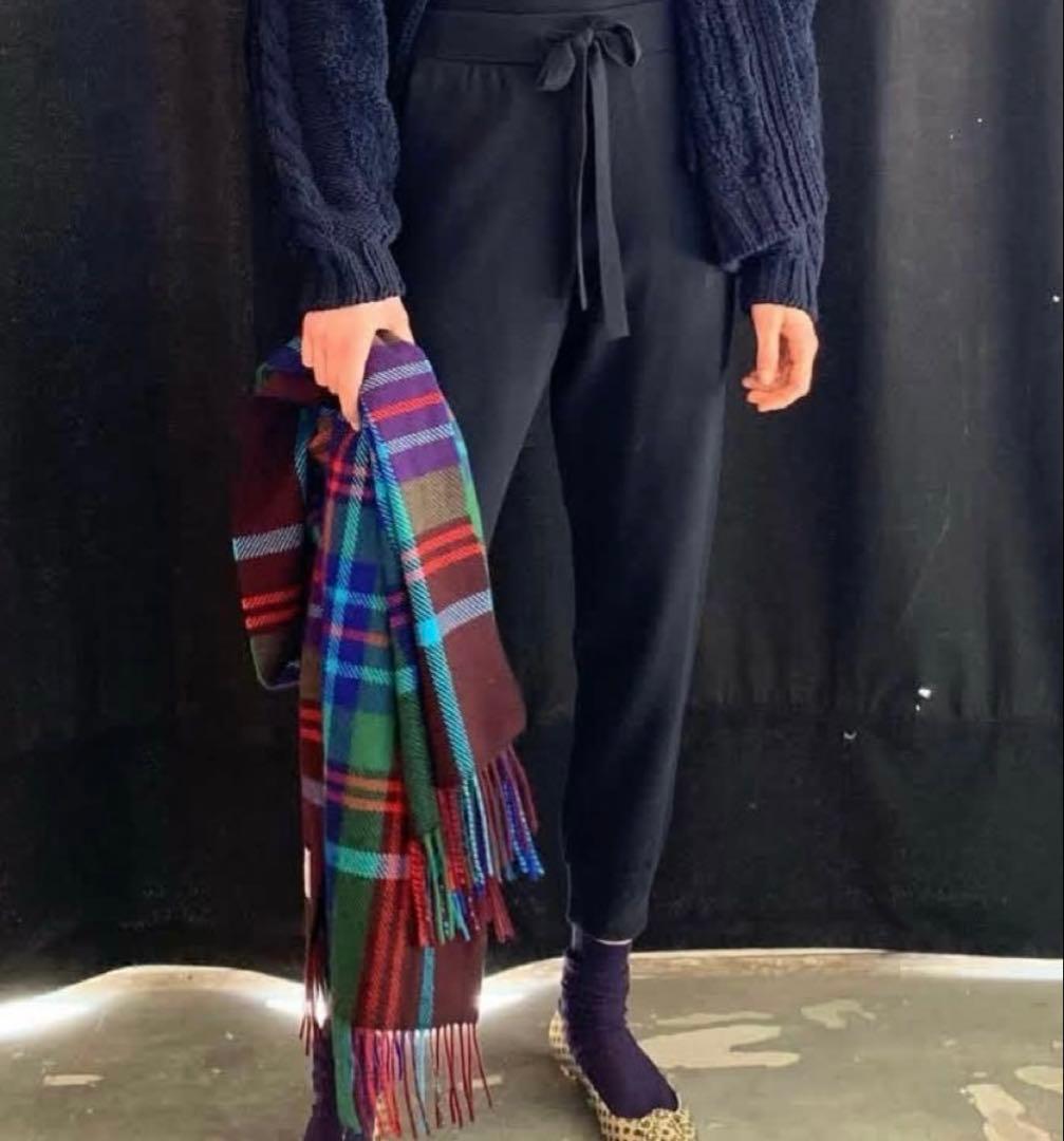 【希少完売】ジョシュアエリス　ドゥロワー別注　カシミア中大判ストール