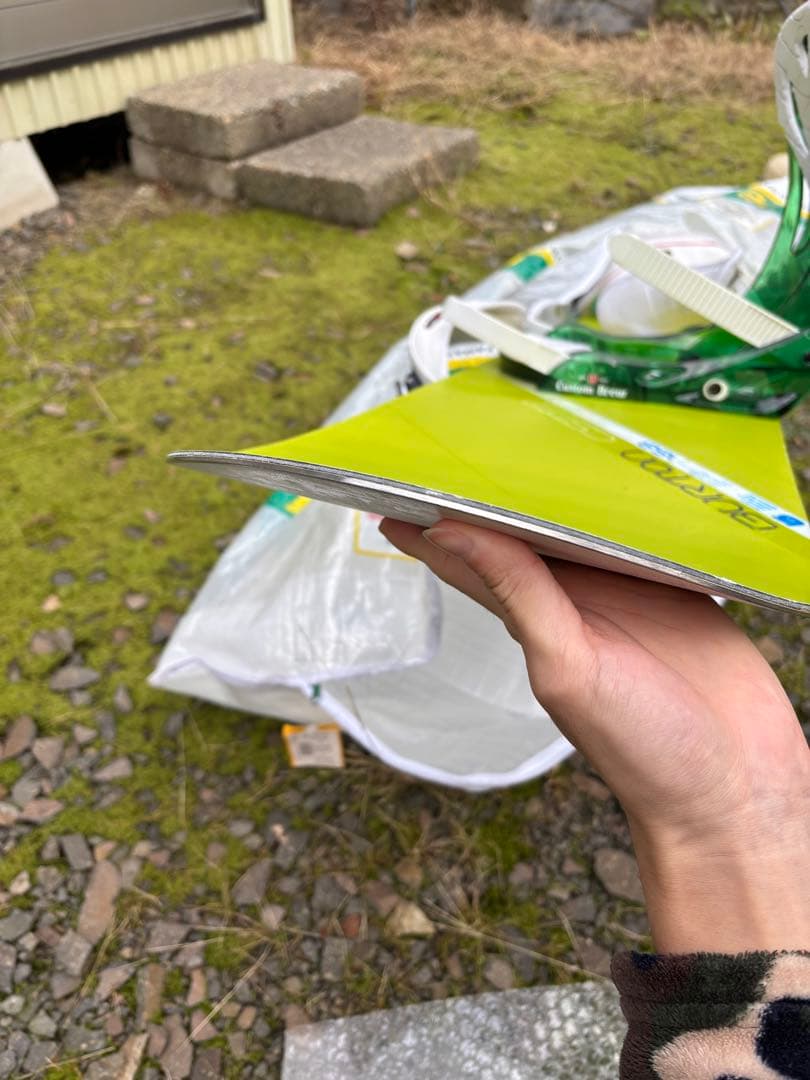 バートン　custom x カスタム　158　ビンディング　L　Burton