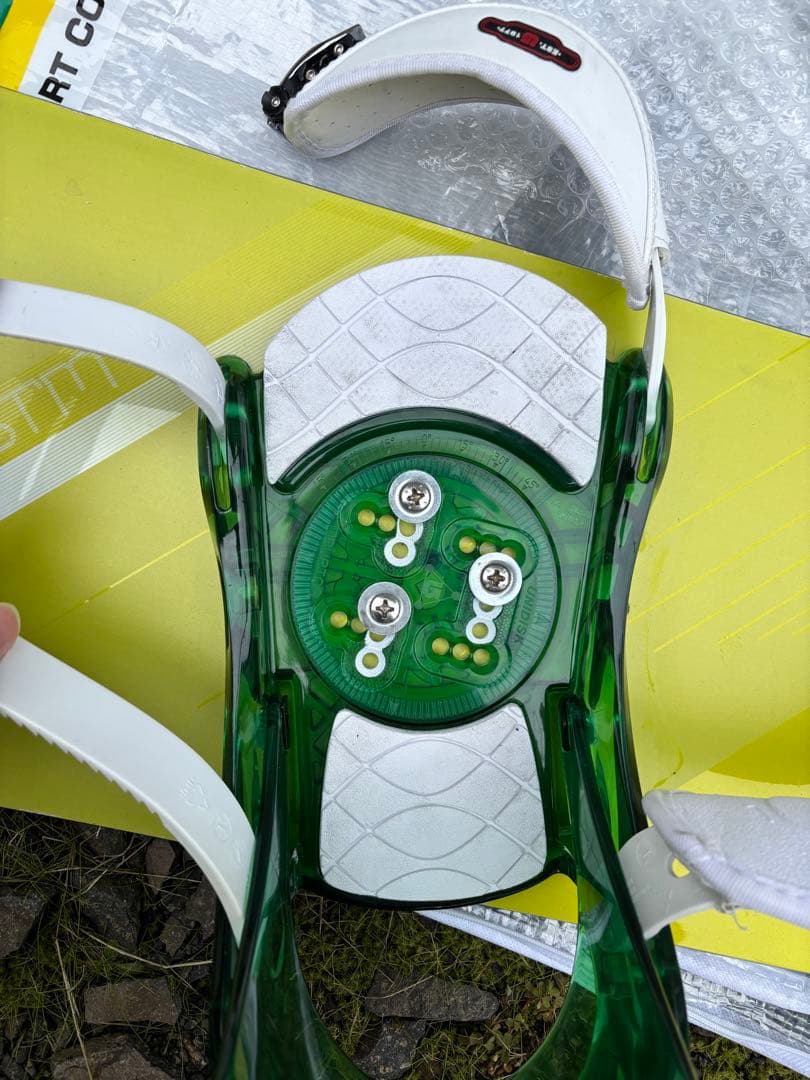 バートン　custom x カスタム　158　ビンディング　L　Burton