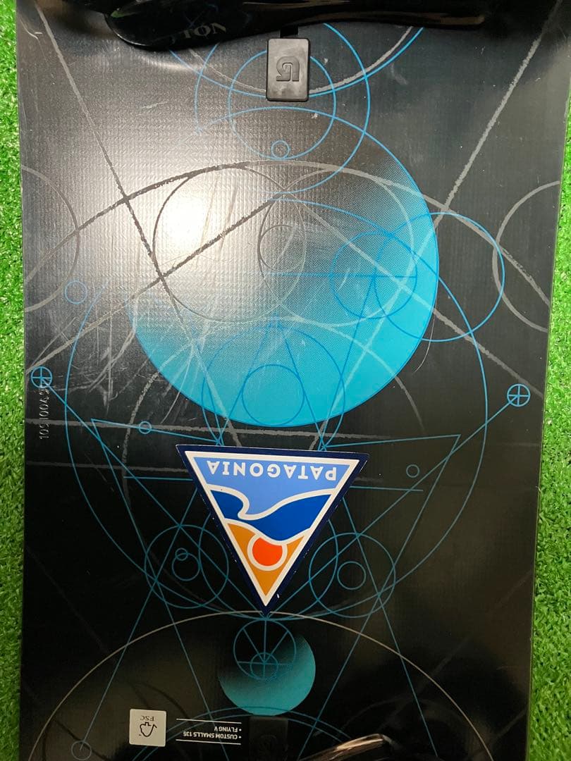 BURTON　CUSTOM　SMALLS　フライングV　135　ビンディングS