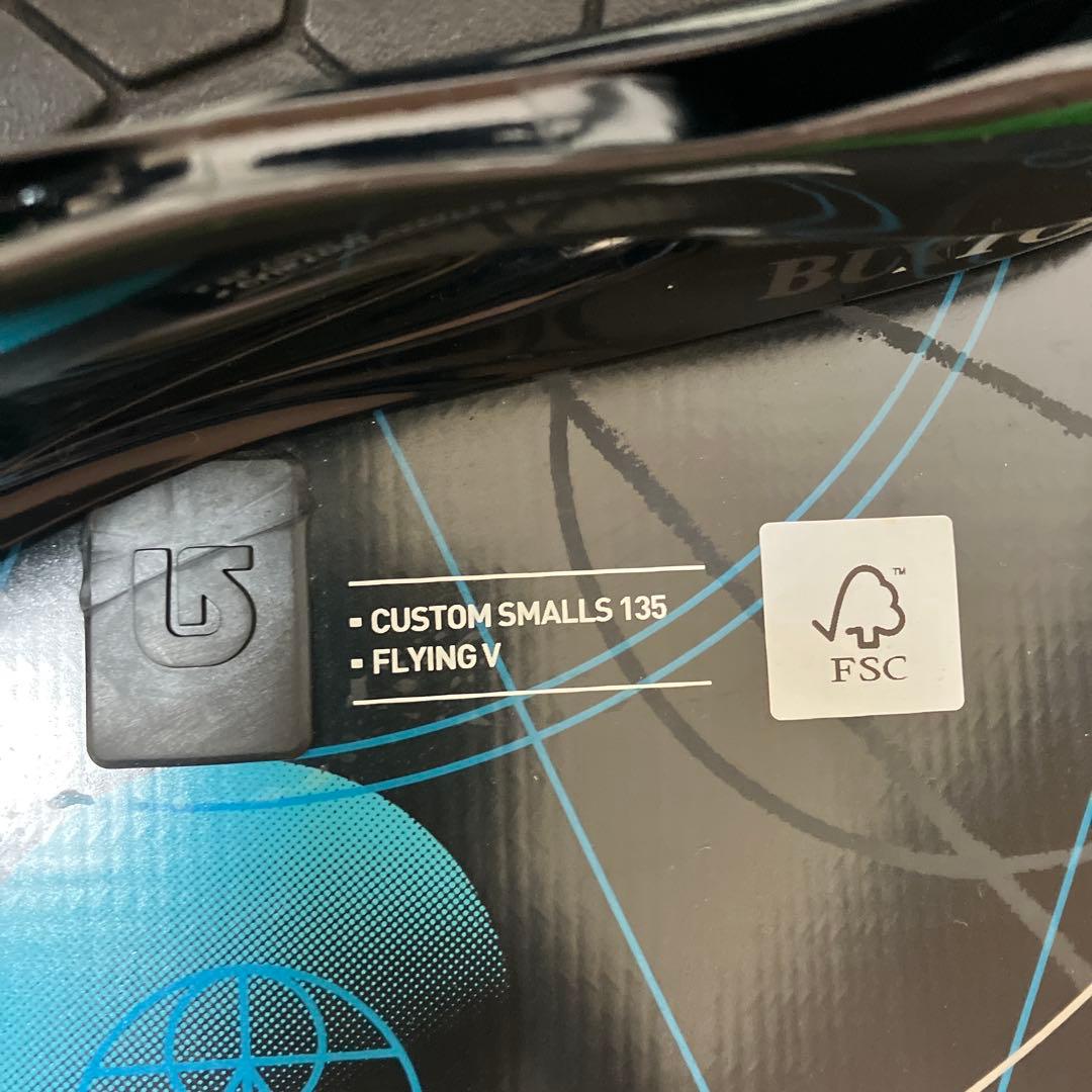 BURTON　CUSTOM　SMALLS　フライングV　135　ビンディングS