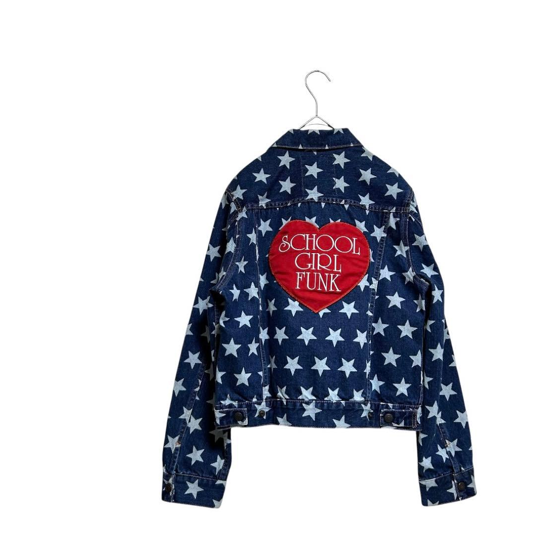 美品 ヒステリックグラマー デニムジャケット Gジャン 星 ワッペン