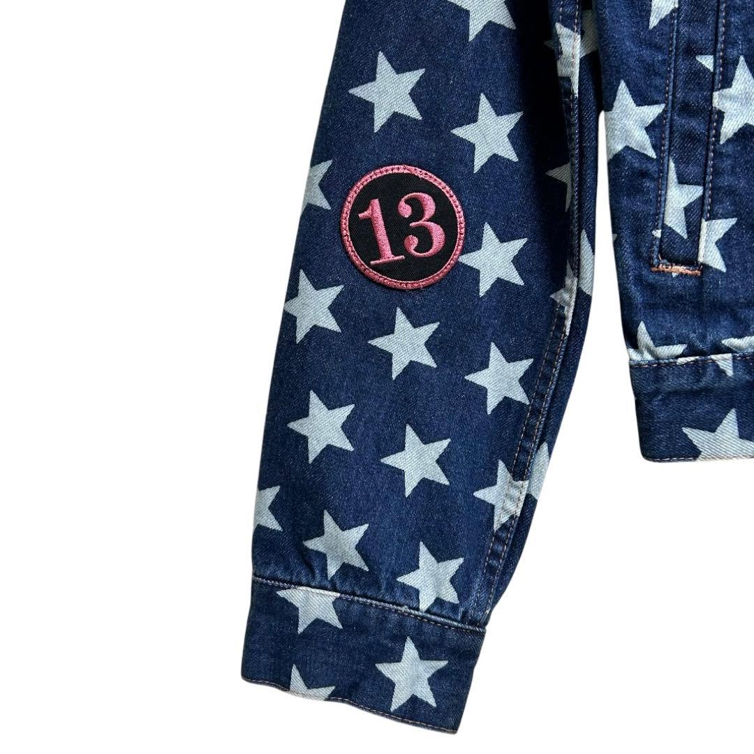 美品 ヒステリックグラマー デニムジャケット Gジャン 星 ワッペン