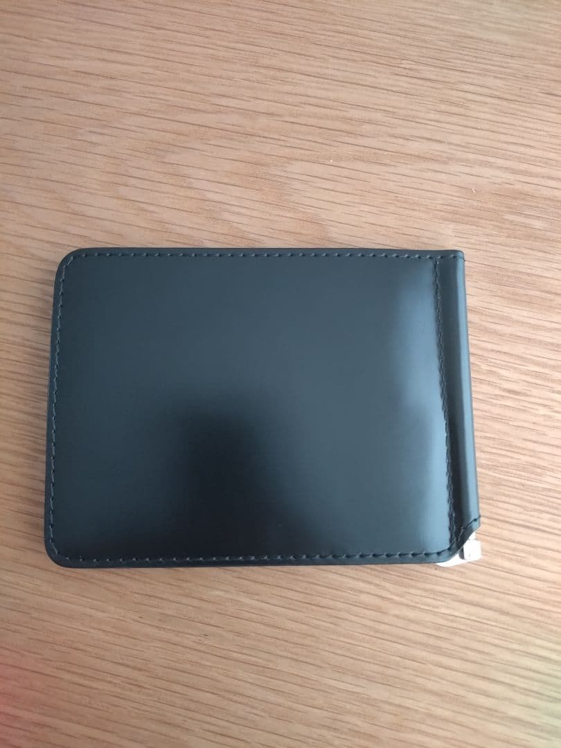 日本製 コードバン マネークリップ 本革 札入れ 札ばさみ 財布 シンプル