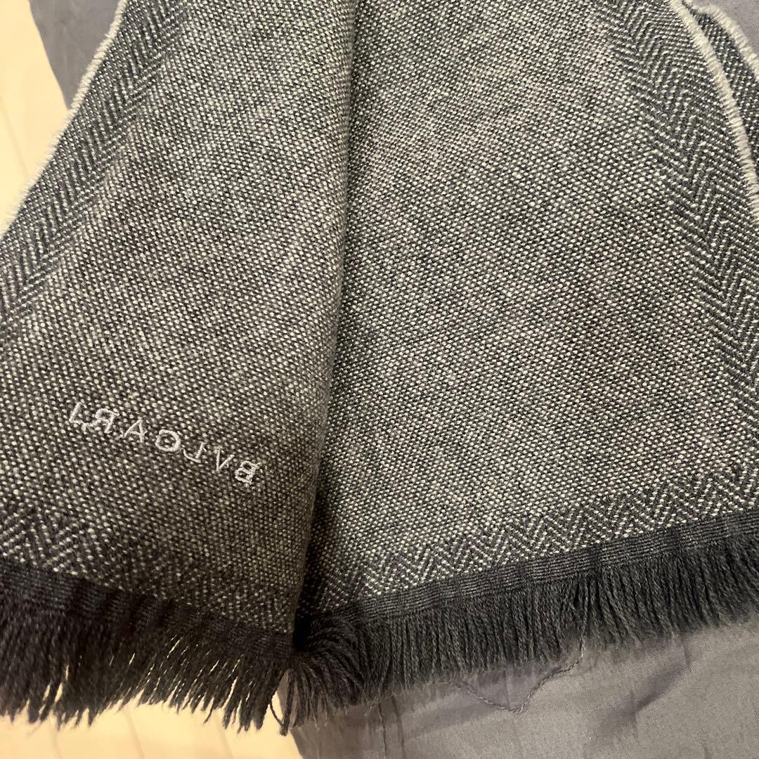 BVLGARI マフラー グレー