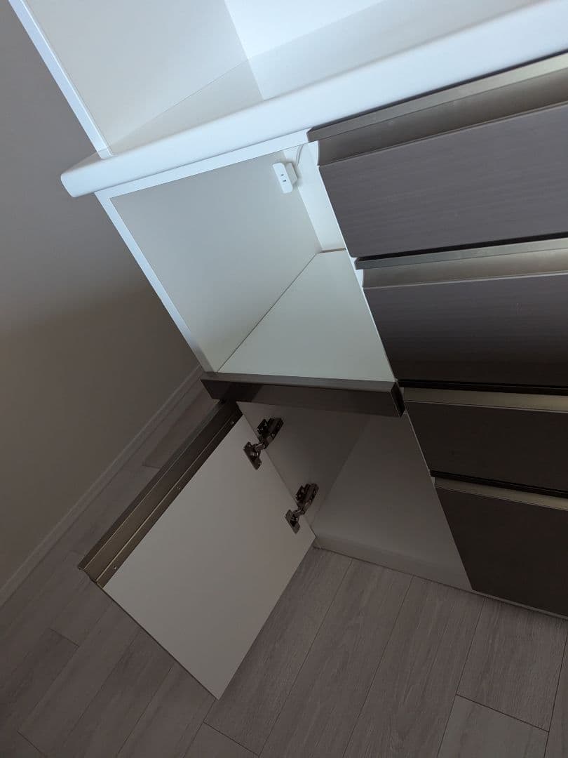 パウモナ食器棚LF幅120×高さ198×奥行45 日本製 LF-S1200R