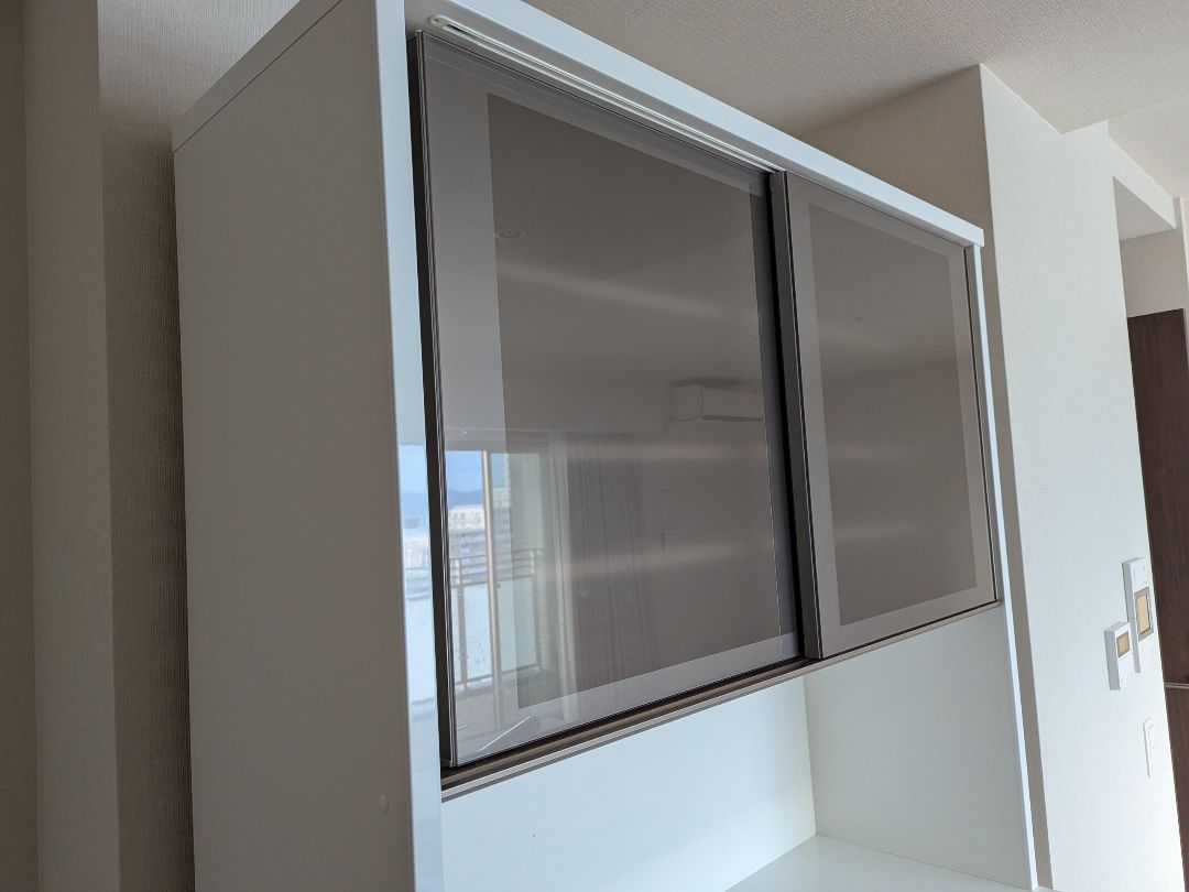 パウモナ食器棚LF幅120×高さ198×奥行45 日本製 LF-S1200R