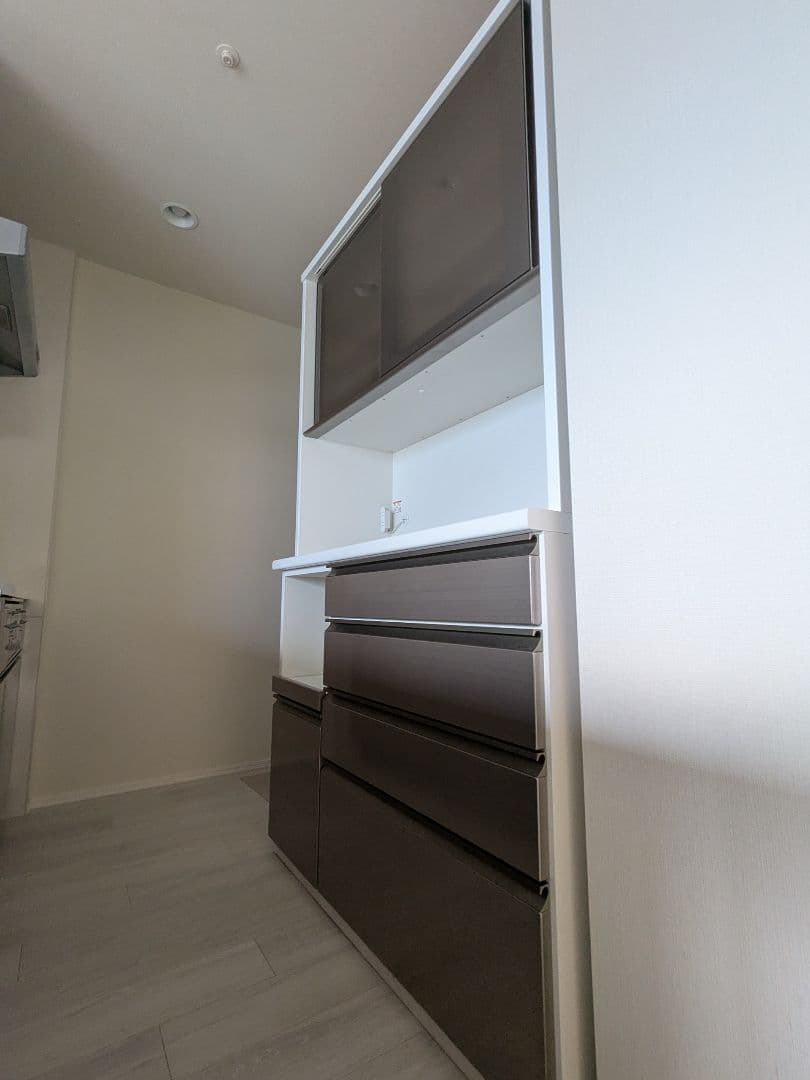 パウモナ食器棚LF幅120×高さ198×奥行45 日本製 LF-S1200R