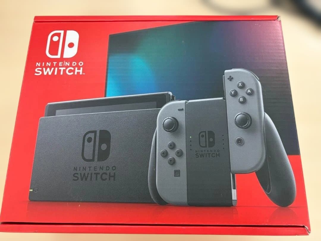 【ほぼ新品・特価】Nintendo Switch バッテリー強化版 グレー