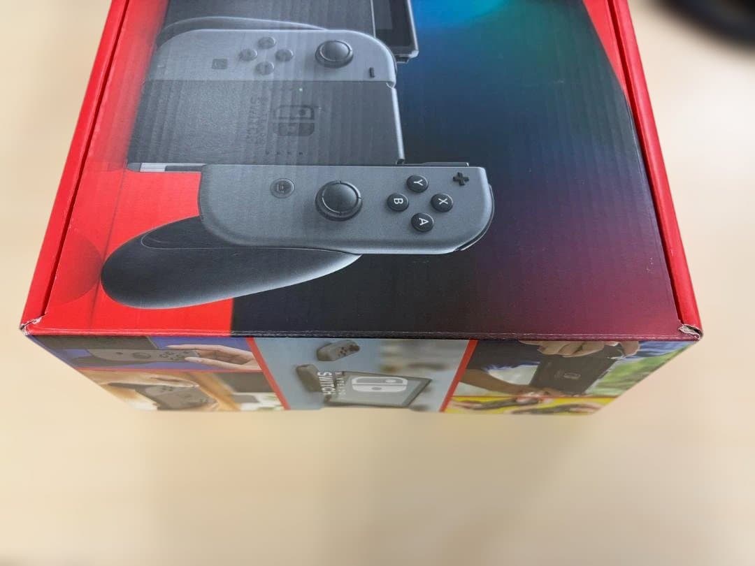 【ほぼ新品・特価】Nintendo Switch バッテリー強化版 グレー