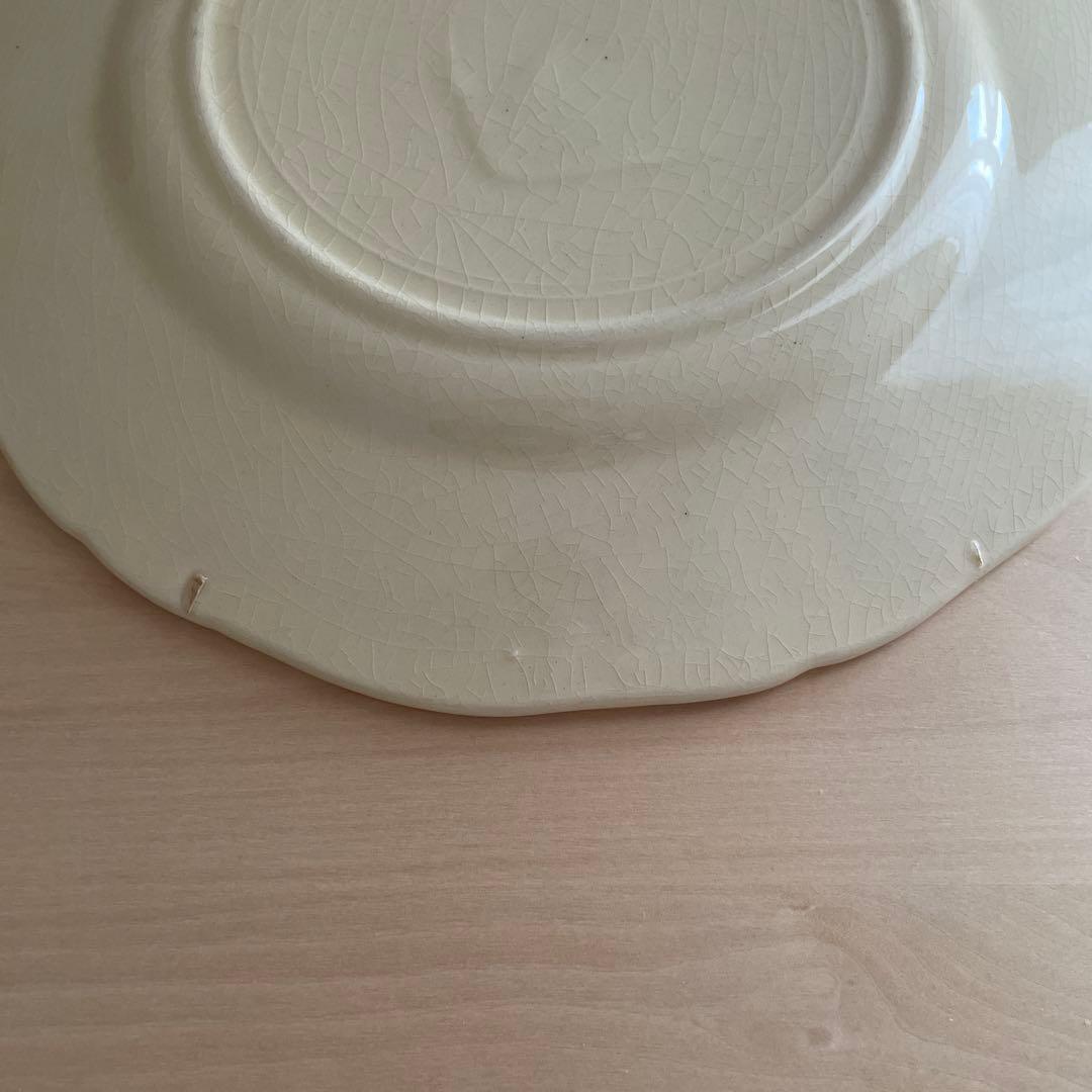 サルグミンヌ　花リムデザート皿