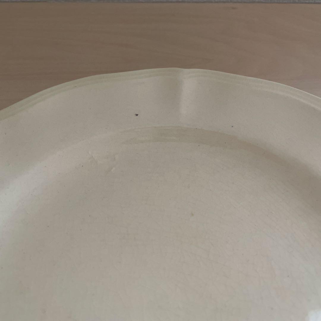 サルグミンヌ　花リムデザート皿