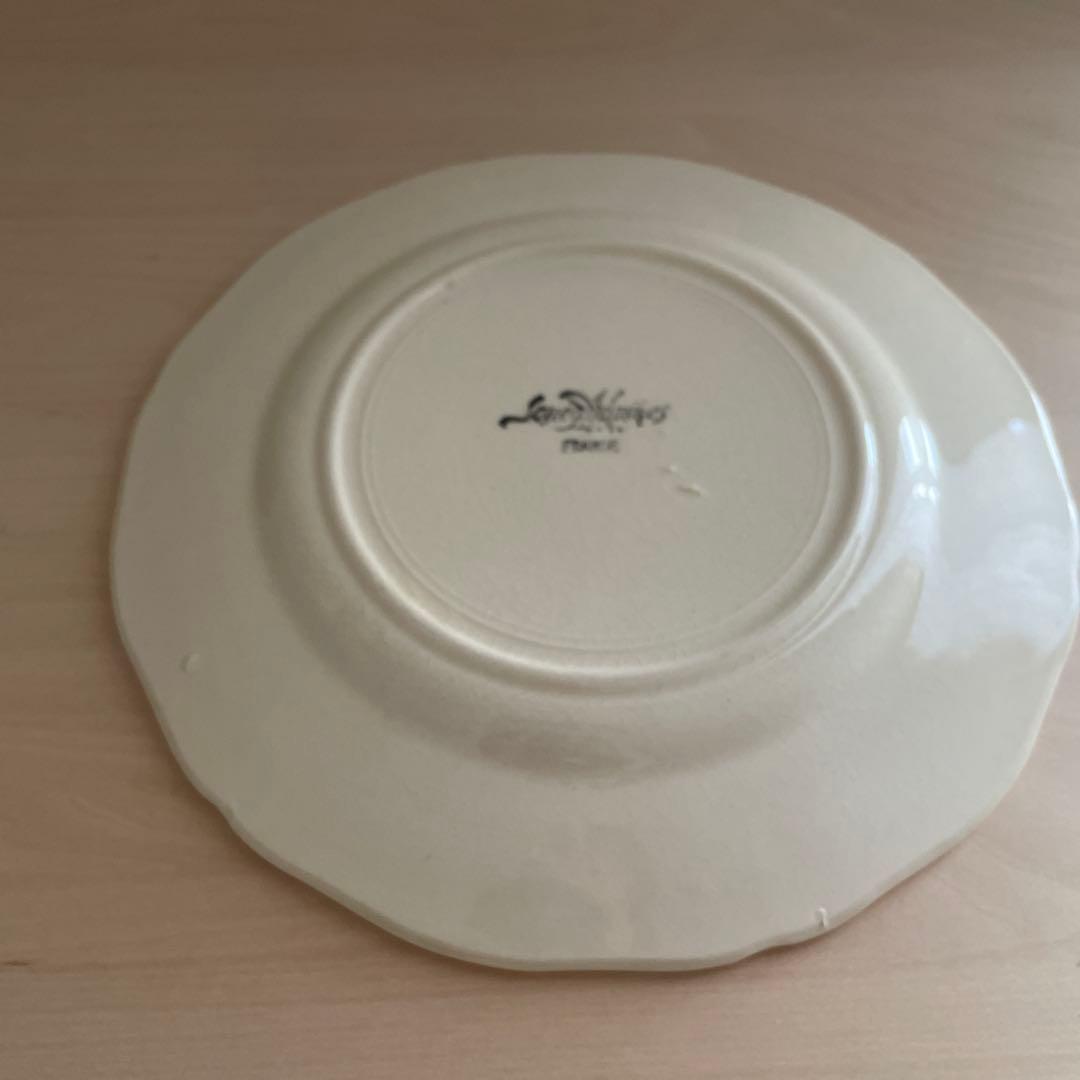 サルグミンヌ　花リムデザート皿