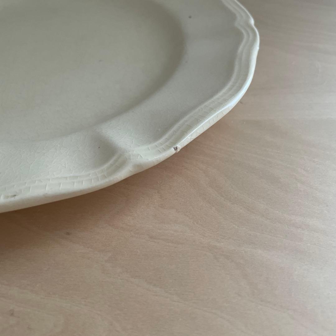 サルグミンヌ　花リムデザート皿