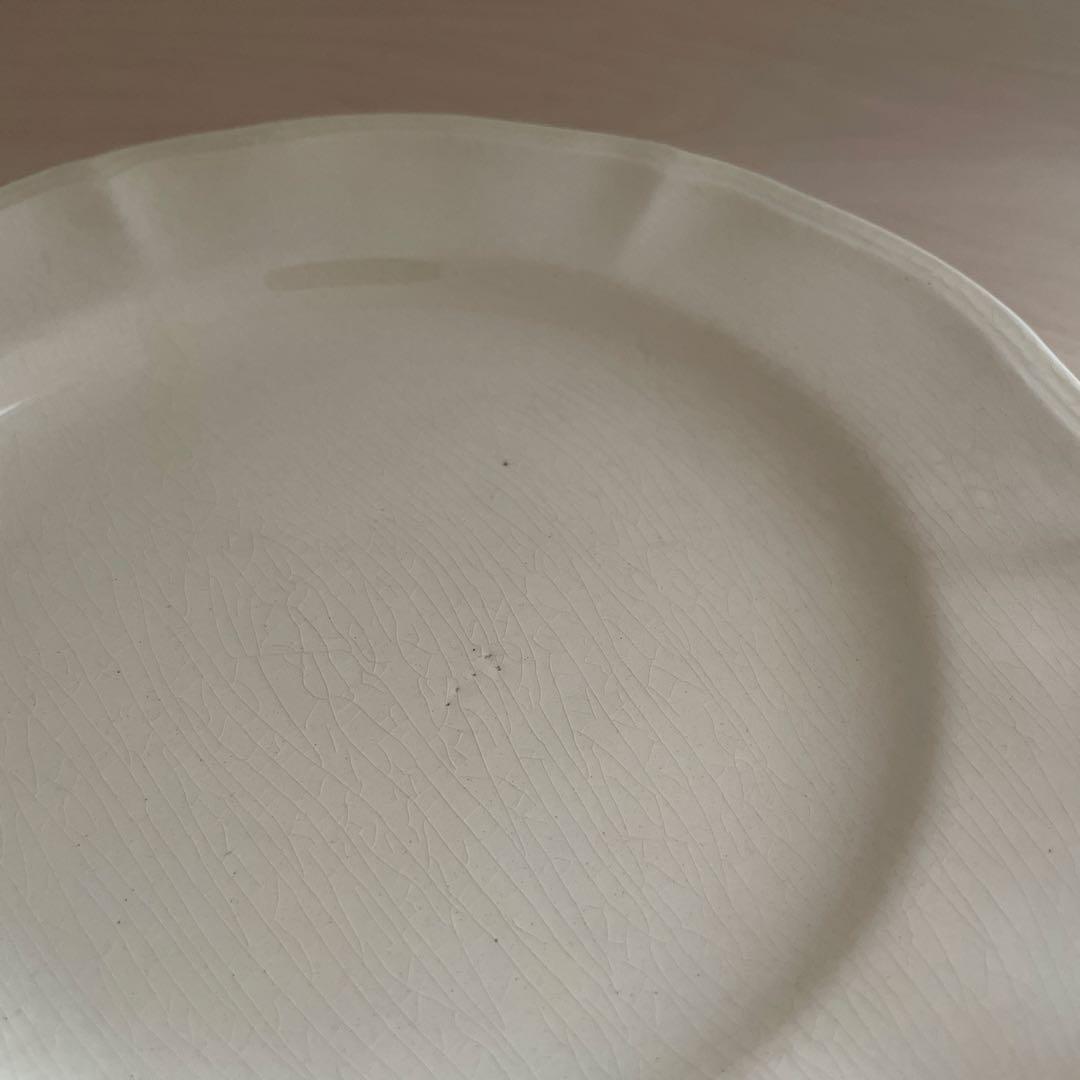 サルグミンヌ　花リムデザート皿