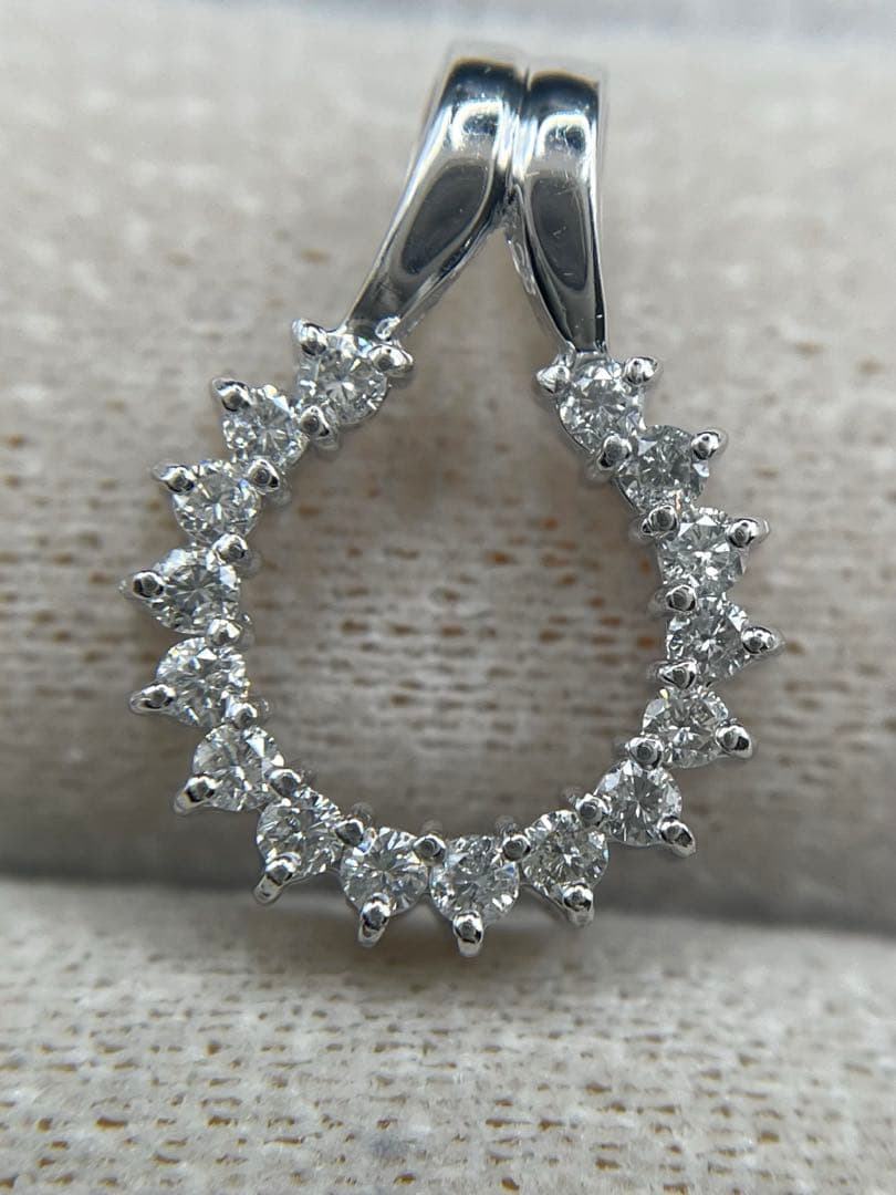 専用JA131★高級 ダイヤモンド0.438ct プラチナ ヘッド 鑑定書付