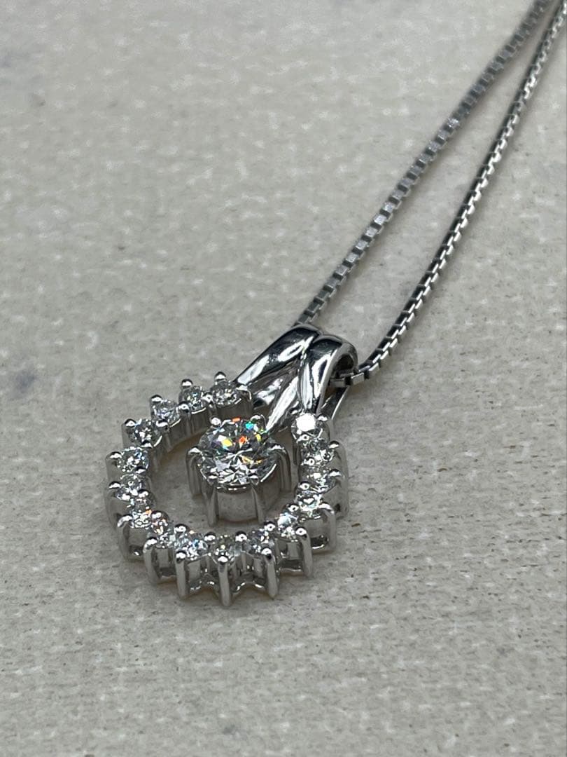 専用JA131★高級 ダイヤモンド0.438ct プラチナ ヘッド 鑑定書付