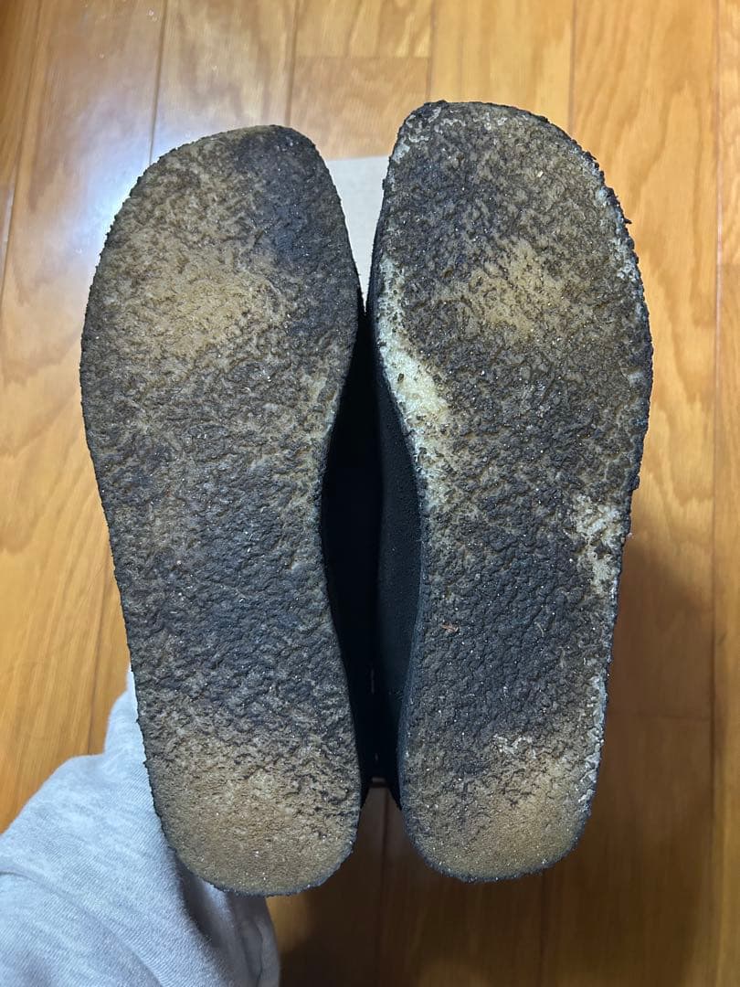 Clarks ワラビー　24cm ブラック　UK5