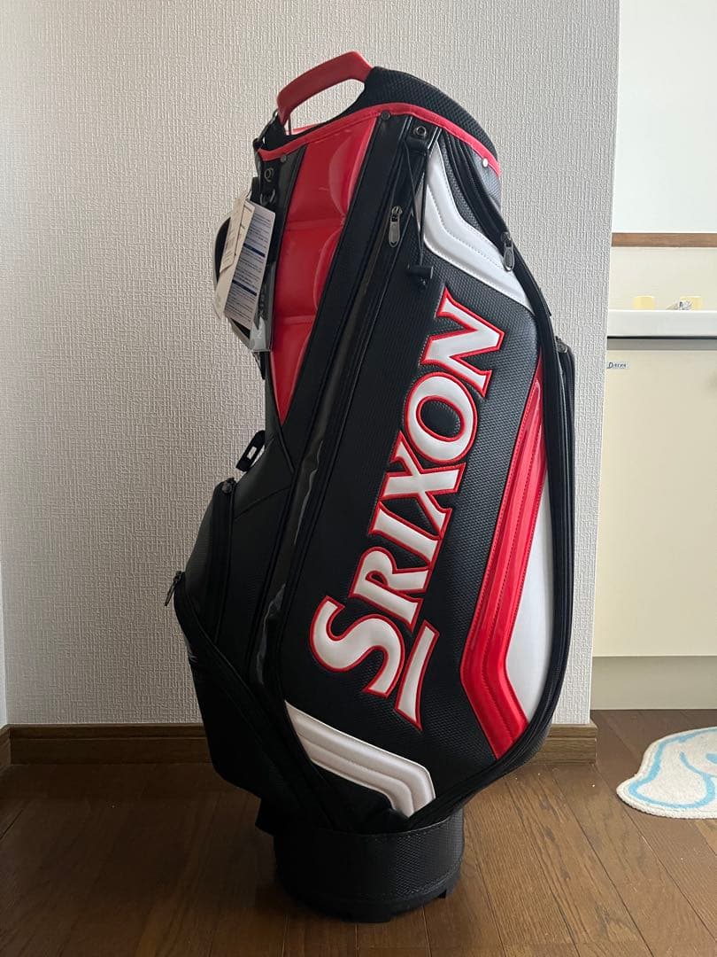 Srixon キャディバッグ 黒/赤
