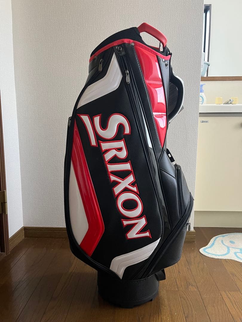 Srixon キャディバッグ 黒/赤