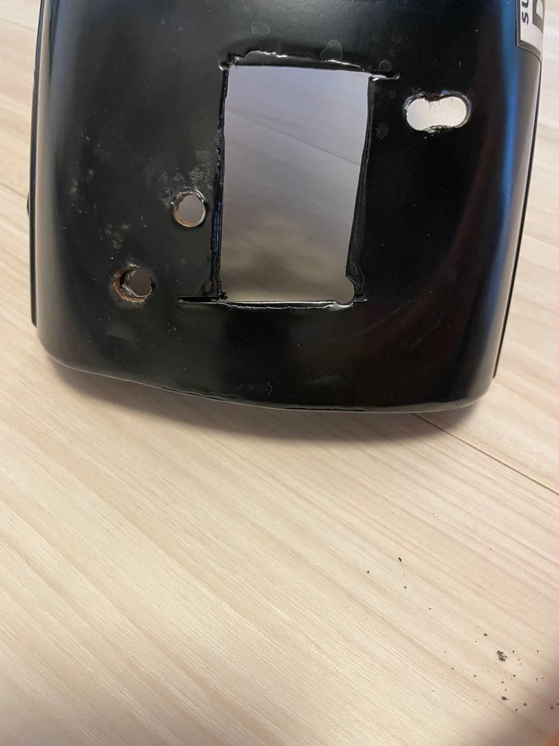 リアフェンダー　ハーレー　アイアンショベル　xlh xlch カット加工