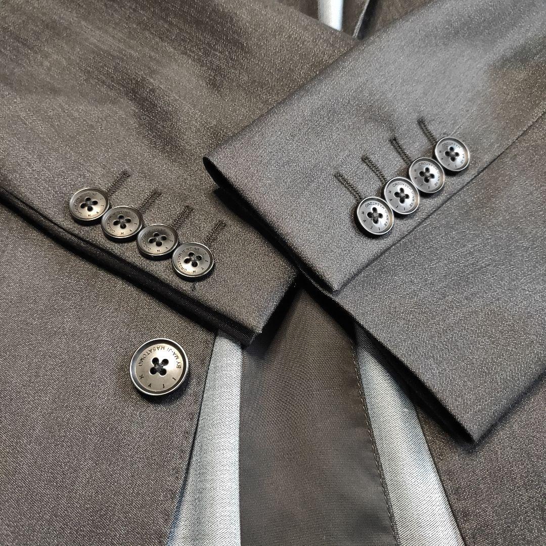 【美品】MAJI スリーピース スーツ セットアップ 高級 タスマニアウール