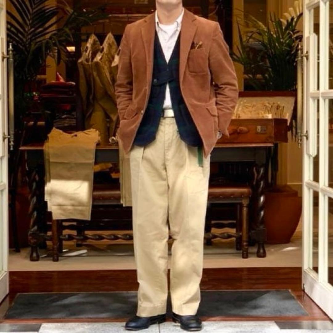 beams+ 別注 ラルフローレン チノパンツ