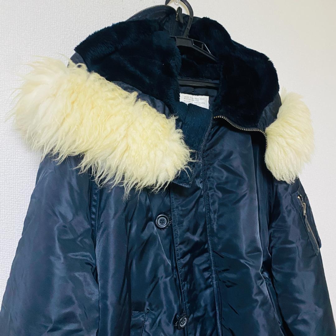 アルファ ALPHA N-2B フライトジャケット サイズ2XL ブラック