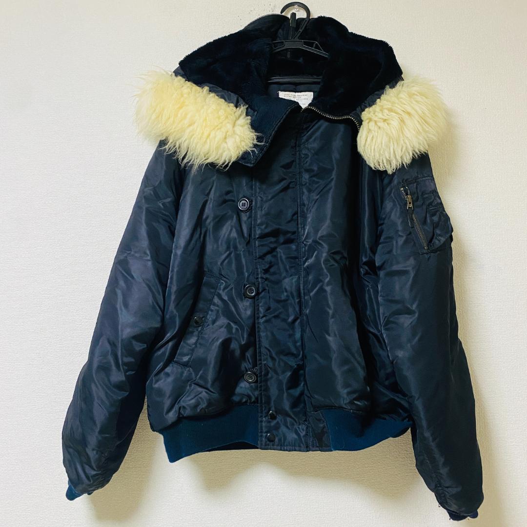 アルファ ALPHA N-2B フライトジャケット サイズ2XL ブラック