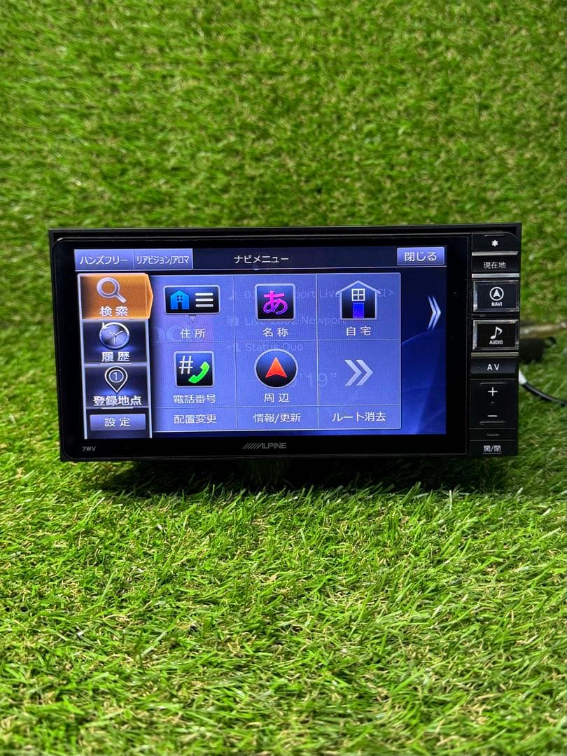 美品・フルセット】 ALPINE アルパイン 7WV 2019