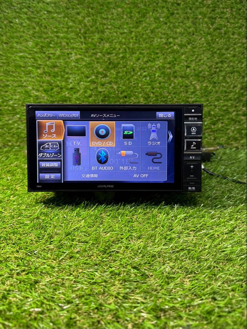 美品・フルセット】 ALPINE アルパイン 7WV 2019
