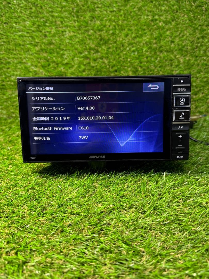 美品・フルセット】 ALPINE アルパイン 7WV 2019