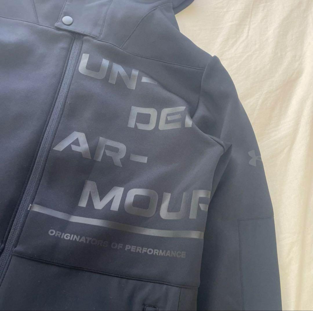 UNDER ARMOUR ハイブリッドニット ジャージ セットアップ 上下 M