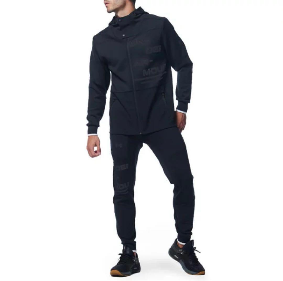 UNDER ARMOUR ハイブリッドニット ジャージ セットアップ 上下 M