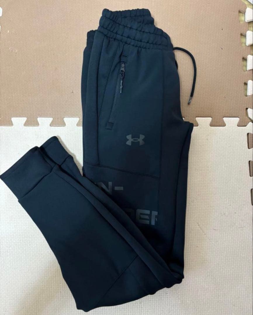 UNDER ARMOUR ハイブリッドニット ジャージ セットアップ 上下 M