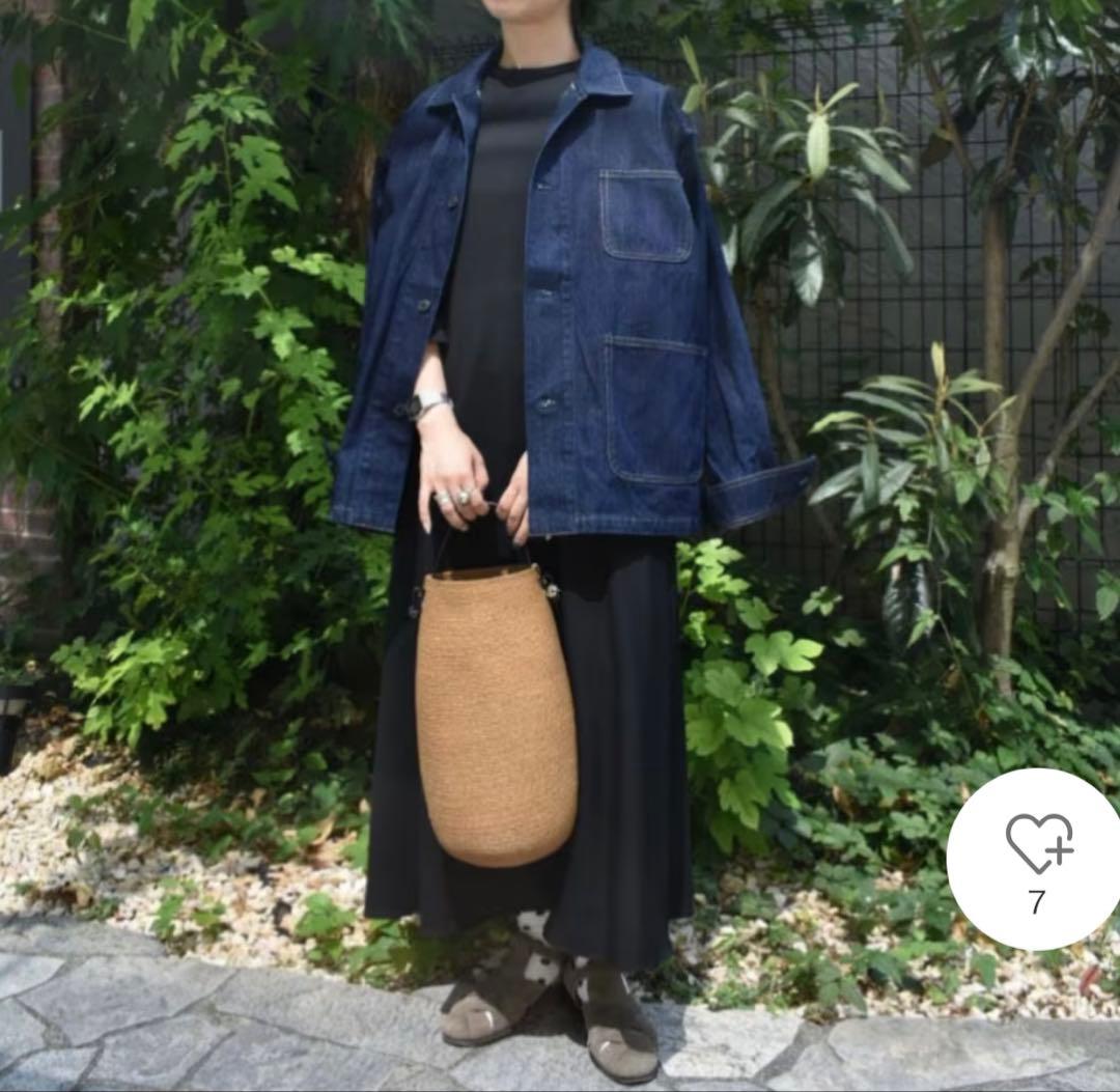 新品　かぐれ　今季　デニムカバーオール　デニムジャケット　Gジャン　2025