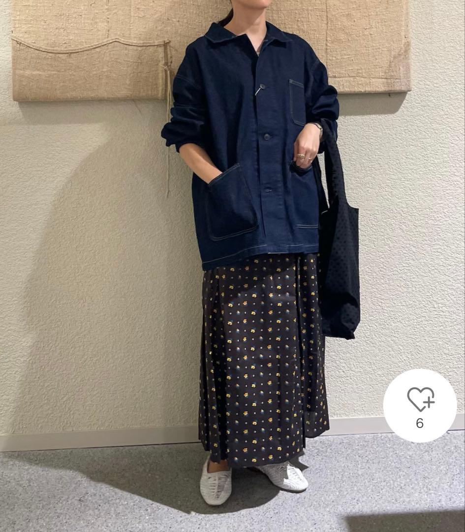 新品　かぐれ　今季　デニムカバーオール　デニムジャケット　Gジャン　2025