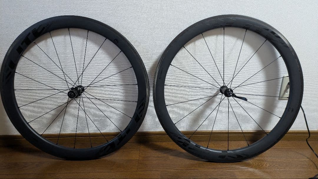 Elitewheels edge50 リムブレーキ　シマノハブ