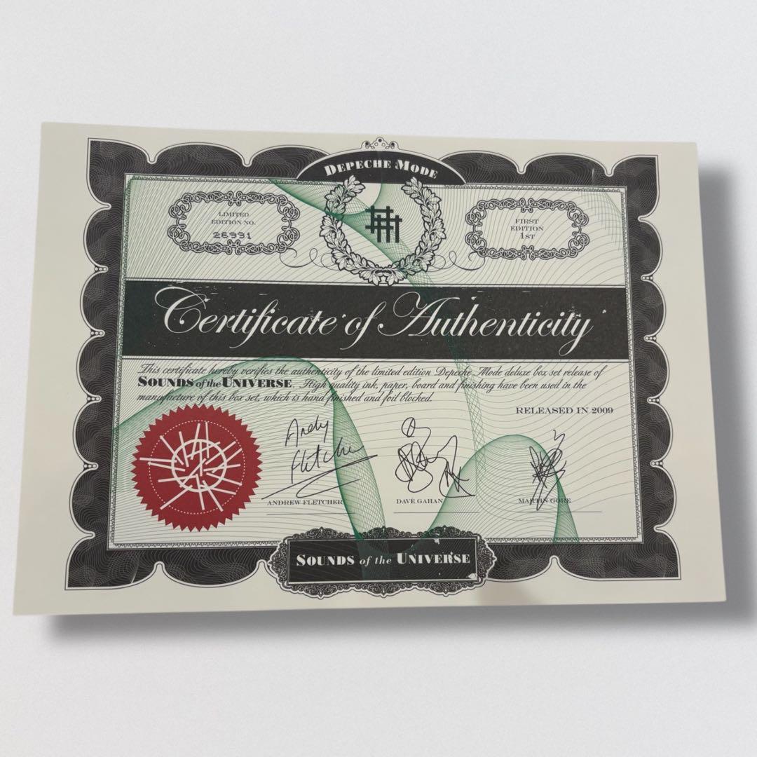 新品 Depeche Mode Sounds of the Universe