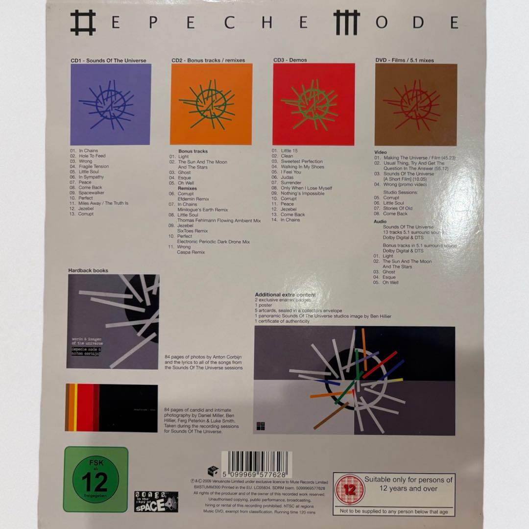 新品 Depeche Mode Sounds of the Universe