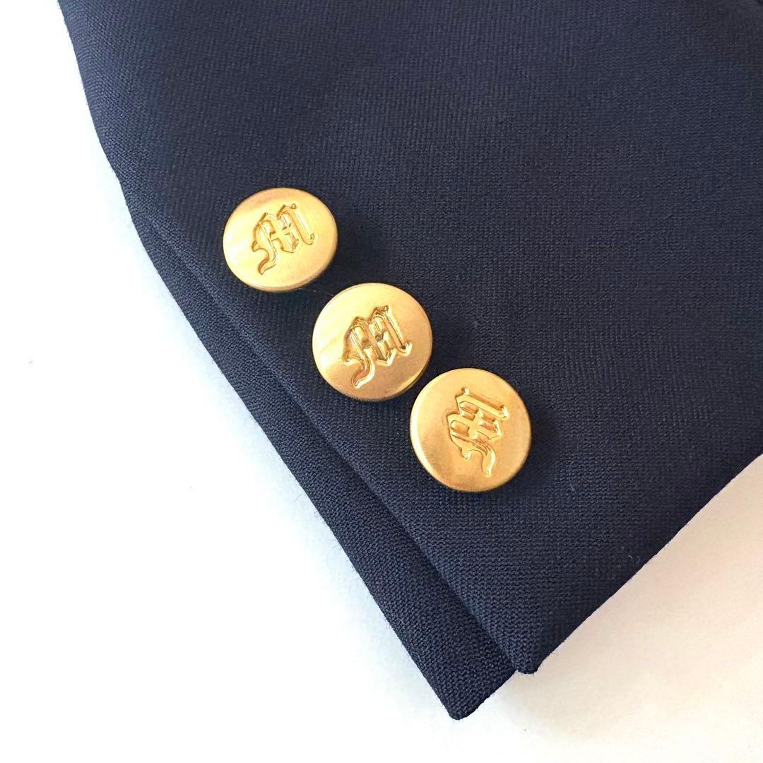 美品★ミキハウス★男の子★スーツ★金ボタン★110cm★ネイビー★卒園式★入学式