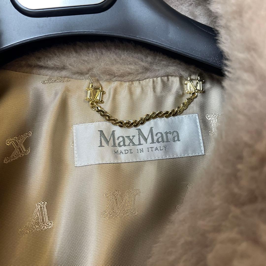 本日までsale!MaxMara ニューマントSM サンド試着のみ