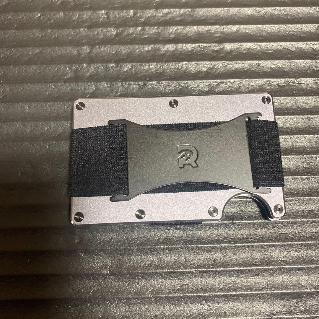 the RIDGE ザリッジ　マネーバンド　カードケース　アルミニウム