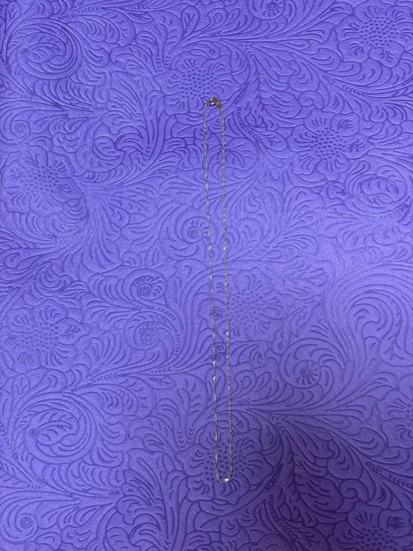 イタリア製　18Kホワイトゴールド ネックレス