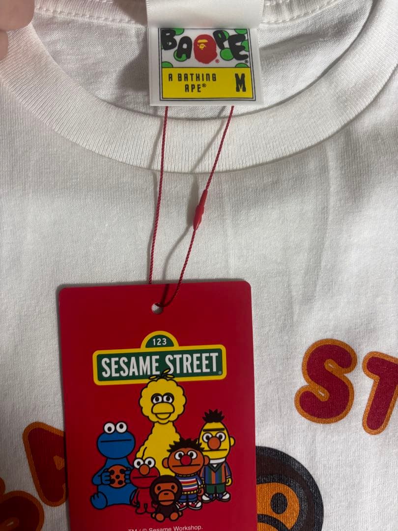 A BATHING APE セサミストリート Tシャツ M