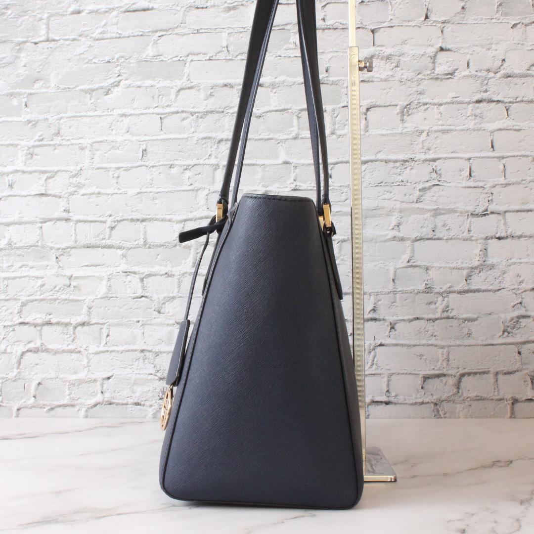 ✨美品✨ トリーバーチ ロビンソン トートバッグ ショルダーバッグ ネイビー