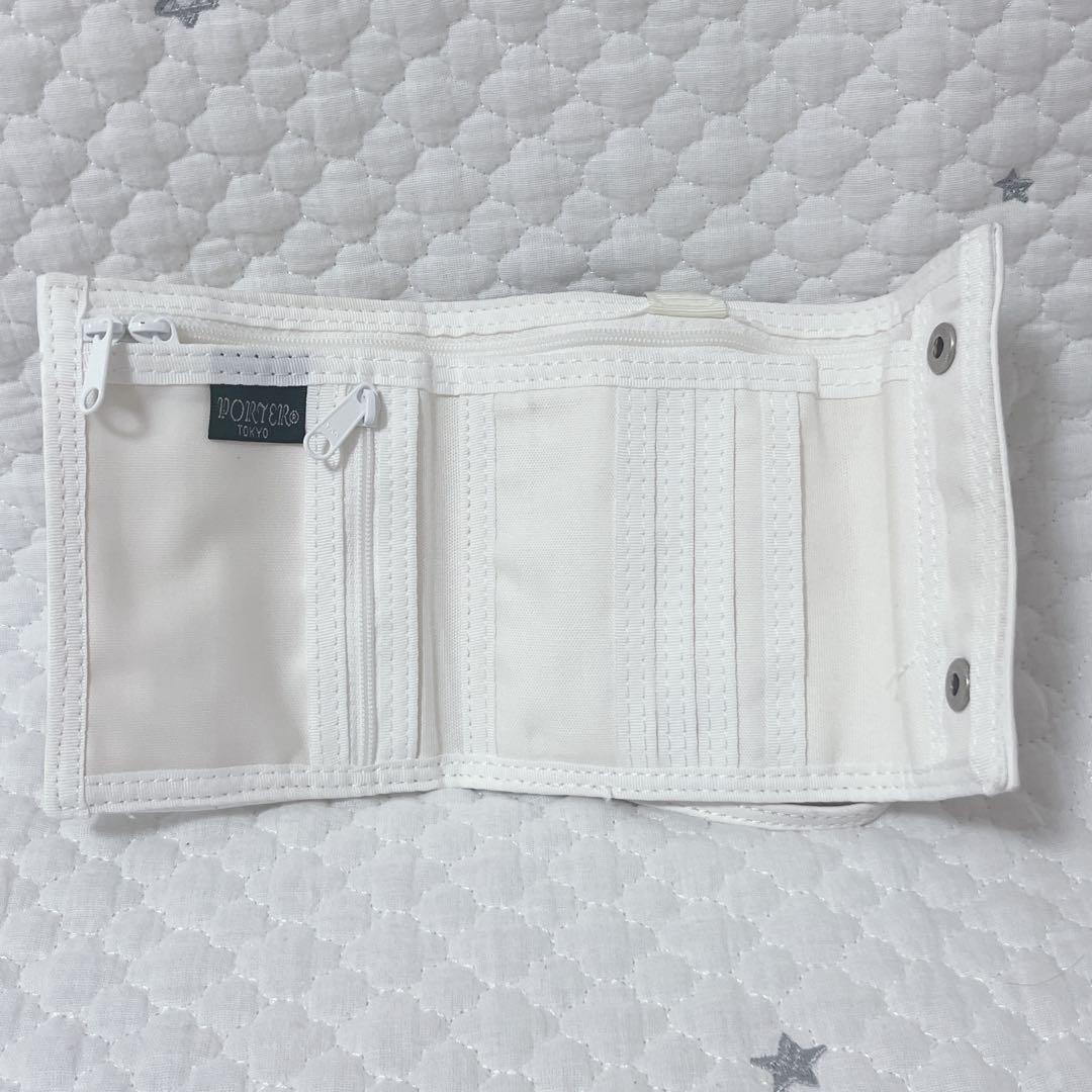 【極美品】ポーター フリースタイルウォレット 三つ折財布 キャメル ストラップ