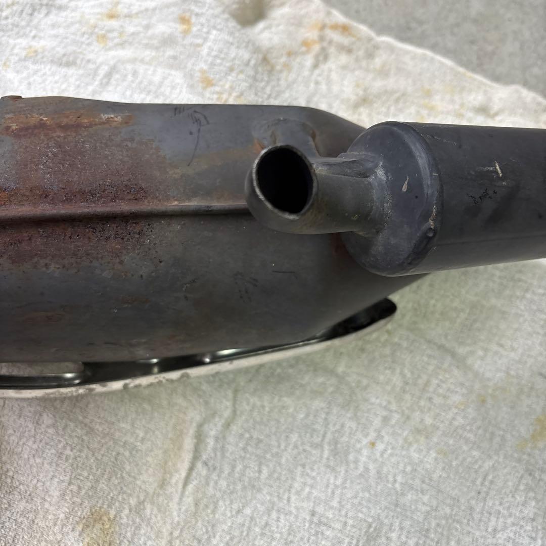 スズキ　純正　レッツ2 ZZ マフラー　ユーロチャンバー　パーツ　アドレス