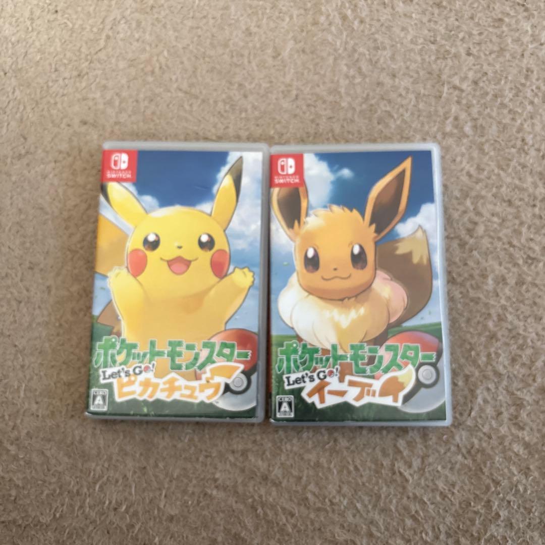 ポケットモンスター Let's Go! ピカチュウ・イーブイ 2本セット