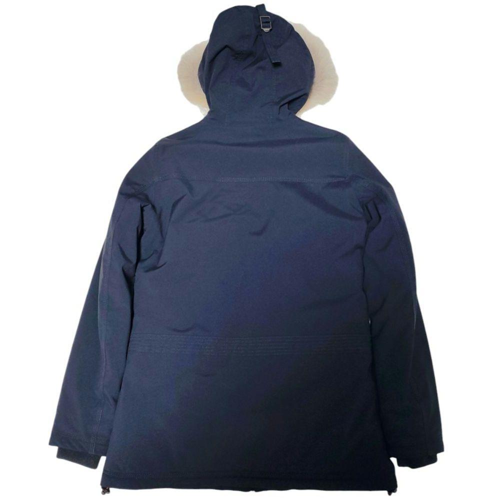【美品】ナパピリ リアルファー付 高機能ジャケット ネイビー Mサイズ